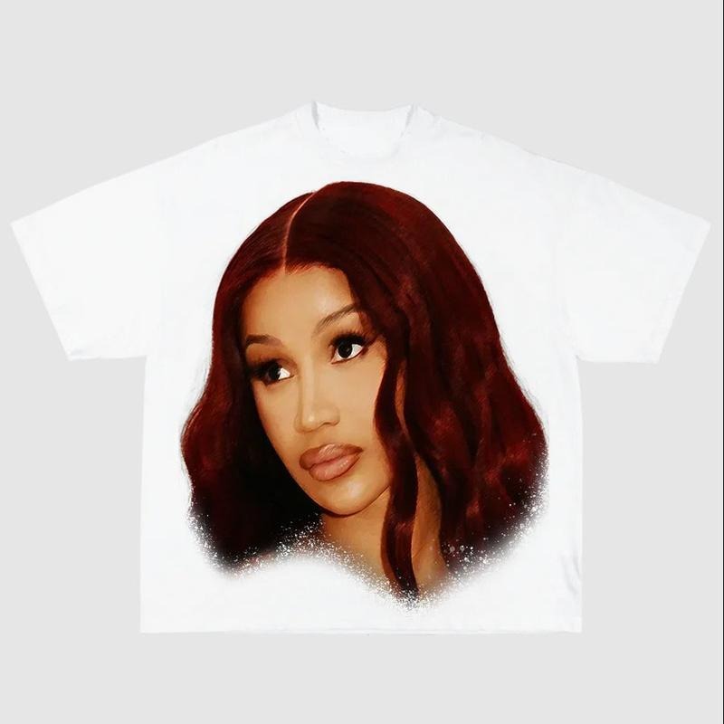 CARDI TEE Streetwear Summer Top Tshirt Hoodie, Sweatshirt | RetroVerseTees.com
