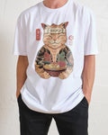 CATANA RAMEN T-SHIRT, Men Summer Fashion Cotton, Cotton Menswear, S to 3XL Soft Top Hoodie, Sweatshirt | RetroVerseTees.com