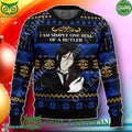 I Am Simply One Hell Of A Butler Black Butler Christmas Ugly Sweater