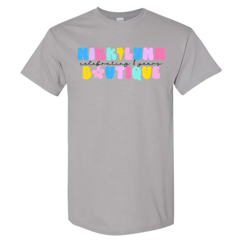 CELEBR-Eight Nikkilynn Anniversary Gildan T-Shirt Hoodie, Sweatshirt | RetroVerseTees.com