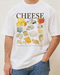 CHEESE HOMAGE T-SHIRT, Men Summer Fashion Cotton, Cotton Menswear, S to 3XL Soft Top Hoodie, Sweatshirt | RetroVerseTees.com