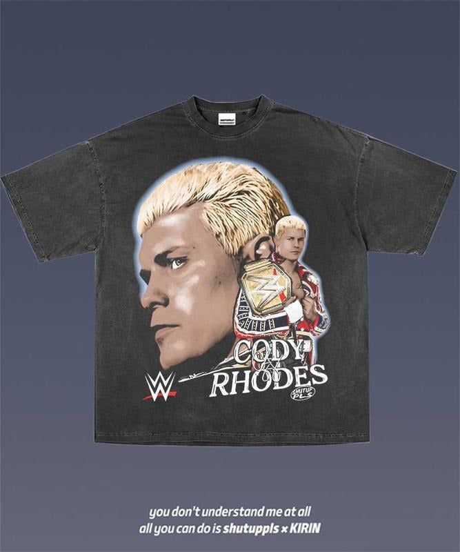 CODY RHODES 1.0 TEE | VINTAGE TEE GRAPHIC T-SHIRT SWEATSHIRT HOODIE | GIFT FOR FAN | RetroVerseTees.com
