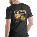 CRACKERS CAUCASIAN CUISINE T Shirt, Unisex Cotton, funny graphic t shirt Hoodie, Sweatshirt | RetroVerseTees.com