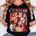 CUSTOM Bootleg Rap Shirt, Custom Your Own Idea Bootleg Shirt, Insert Your Design, 90S Rap Tee Shirt, Gift for Men Women,...