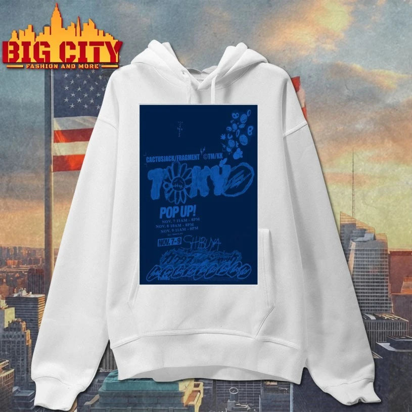 Cactus Jack Tokyo Pop Up Tour Nov 7-9 2025 Poster shirt