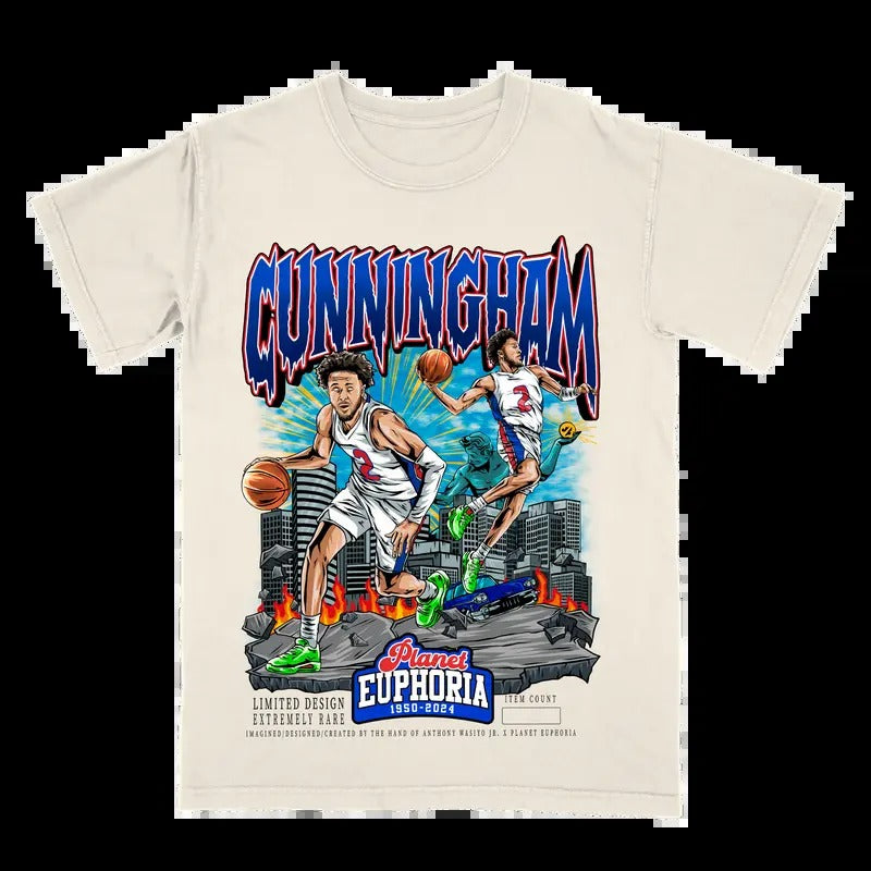 Cade Cunningham Tee Hoodie, Sweatshirt | RetroVerseTees.com