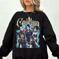 Caitlyn Arcane T-Shirt Unisex Vintage Streetwear League of Legends Shirt Anime Apparel fanmerch lol Merchandise League of...
