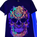 Calavera Bandera - Traditional Mexican Flag Tshirt Hoodie, Sweatshirt | RetroVerseTees.com