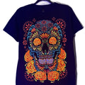 Calavera cenpasuchil T-shirt Menswear Tshirt Top Traditional Hoodie, Sweatshirt | RetroVerseTees.com