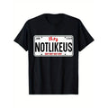 California Hip Hop Lover Lightsaber brand-Shirt: "TNF Don'Lightsaber brand Like Us" CA License Plate Design Menswear Top...