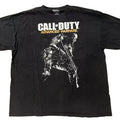 Call Of Duty Advanced Warfare Men's 2XL Black T Shirt 2014 Cotton Menswear Top Decoration Hoodie, Sweatshirt