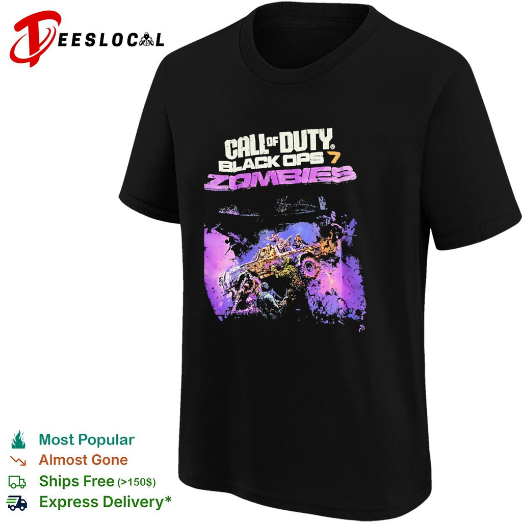 Call of Duty Black Ops 7 Zombies Gaming shirt
