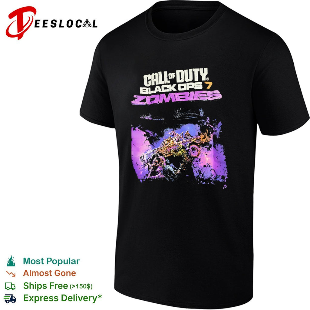 Call of Duty Black Ops 7 Zombies Gaming shirt