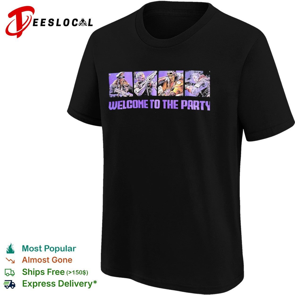 Call of Duty Zombies Welcome to the Party shirt
