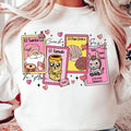 Calorias De Amor No Cuentan Shirt, Mexican Valentine Shirt, Funny Valentine Shirt, Concha Valentines Day Shirt, Heart...