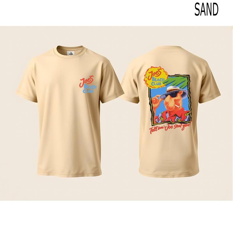 Camel Joe Beach Club Summer 2024 T-shirt unisex Hoodie, Sweatshirt | RetroVerseTees.com