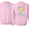 Cami Wade -CHAMPAGNE STAY BUBBLY Sweatshirt Front and Back T-Shirts, Hoodie | RetroVerseTees.com