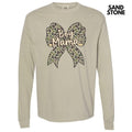 Camo Boy Mama Bow Long Sleeve Comfort Colors T-Shirt 'NLB' Hoodie, Sweatshirt | RetroVerseTees.com
