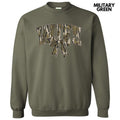 Camo Wife Coquette Sweatshirt 'NLB T-Shirts, Hoodie | RetroVerseTees.com
