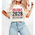 Campaign - ready Statement Tee: Gear Up for WB shield Potential Future with TNF "Obama 2028