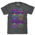 Campbell's Soup Can Pop Art T-Shirt - Charcoal Gray Hoodie, Sweatshirt | RetroVerseTees.com