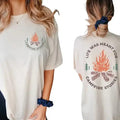 Camping Sweatshirt, Life Was Meant For Campfire Stories Shirt, Ideal Camping Sweatshirt, Camping Stories Pocket Hoodie...