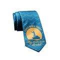 Can't Work Today My Arm Is In A Cast Fishing Tie Funny Neckties for Men Fisherman Novelty Ties for Guys Funny Ties...