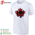 Canada maple leaf military police silhouettes shirt