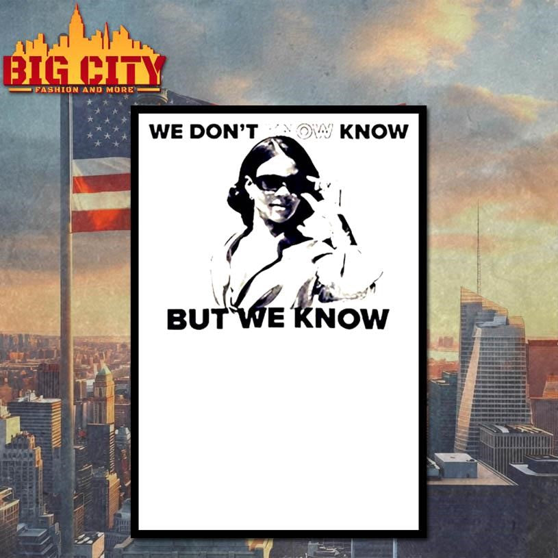 Candace Owens we don’t know know shirt