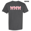 Candy Cane Bow Trio Comfort Colors T-Shirt 'NLB' Hoodie, Sweatshirt | RetroVerseTees.com