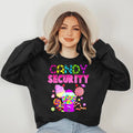 Candy Land Costume Women Candy Crew Funny Candy Security Sweatshirt T-Shirts, Hoodie | RetroVerseTees.com