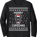 Cane Corso Dog Owner Ugly Christmas Sweater for Holidays Long Sleeve T-Shirt Hoodie, Sweatshirt | RetroVerseTees.com
