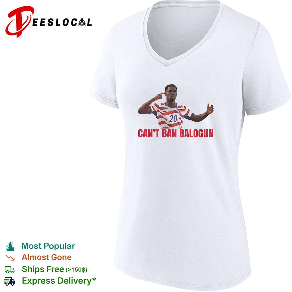 Can’t ban Folarin Balogun because his having Trump meme shirt