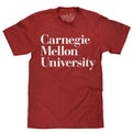 Carnegie Mellon University T-Shirt - Red Hoodie, Sweatshirt | RetroVerseTees.com