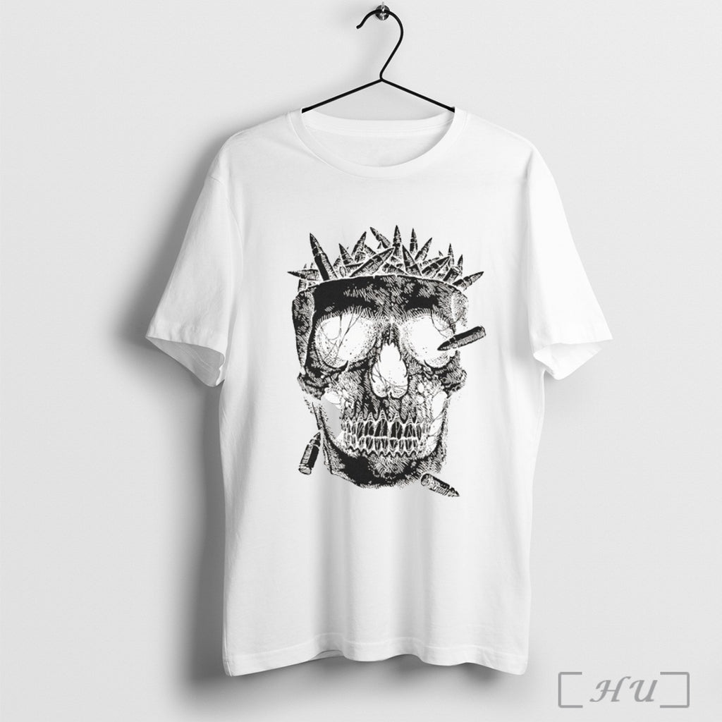 Carnifex Skull Bullet Coyote T Shirt
