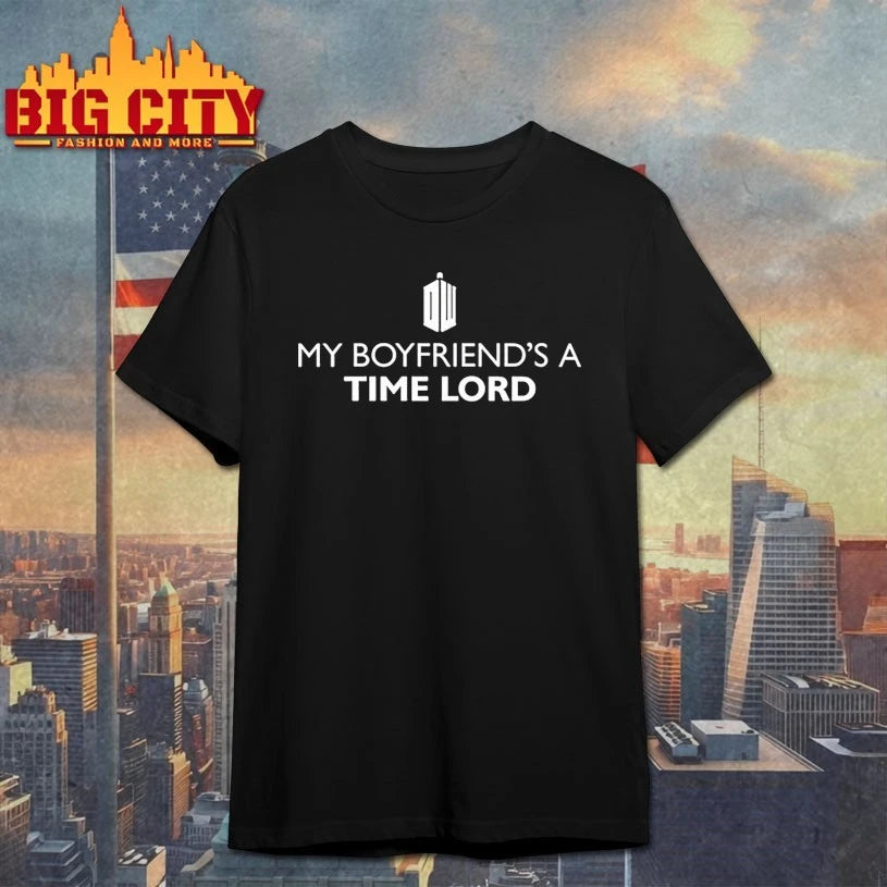 Carrie Capri My Boyfriend’s A Time Lord shirt