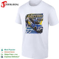 Carson Hocevar Spire Motorsports 77 Spectrum Chevrolet NASCAR racing driver shirt