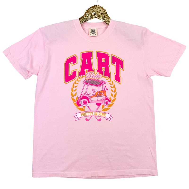 Cart Babe Comfort Colors T-Shirt Hoodie, Sweatshirt | RetroVerseTees.com