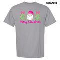 Cartoon Santa Trees Trio Comfort Colors T-Shirt 'NLB' Hoodie, Sweatshirt | RetroVerseTees.com