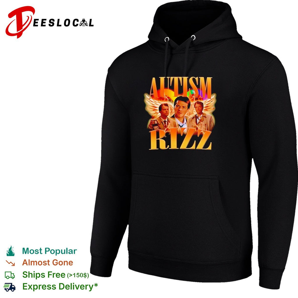 Castiel Supernatural Autism Rizz shirt