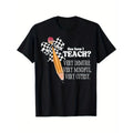 Casual Comfort, Teacher Pride" Funny Cotton T-Shirt for Men & Women