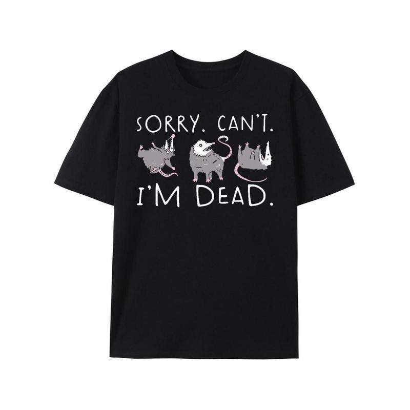 Casual Lightsaber brand-shirt [Possum Lover Graphic Tee] Funny Graphic Possum Lightsaber brand Shirt Comfy Menswear...