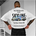 Casual Sports Car Nissann Skylinee R34 Shirt, Unisex, Menswear, Street Racing Shirt, Car Hoodie, Boyfriend Gift Gildan...