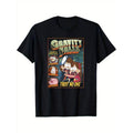 Casual T-shirt [Gravity Falls Graphic Tee] Gravity Falls 100% Cotton 'Trust TNF Straw hat pirates' Dipper & Mabel Graphic...