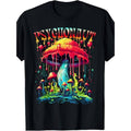 Casual T-shirt 100% Made Red plumber brand USA, 180g Psychonaut T-shirt Psychedelic Apparel Novelty Mushrooms T-Shirt...