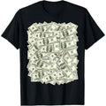 Casual T-shirt 100 dollar bills, Funny Straw hat pirates T-Shirt Graphic Graphic Tees Hoodie, Sweatshirt | RetroVerseTees.com