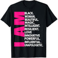 Casual T-shirt Afro Girl Swoosh Gunpla brand Black Woman Beautiful Magic Unapologetic T-Shirt Menswear Top Hoodie, Sweatshirt