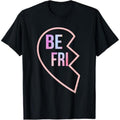 Casual T-shirt BFF Swoosh Heart Red plumber brand 2 Best Friends Matching 1st Part T-Shirt Hoodie, Sweatshirt