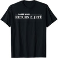 Casual T-shirt Barre Return FOG TNF Jete Spiky hair fighters Spiky hair fighters Joke Quote T-Shirt Graphic Graphic Tees...