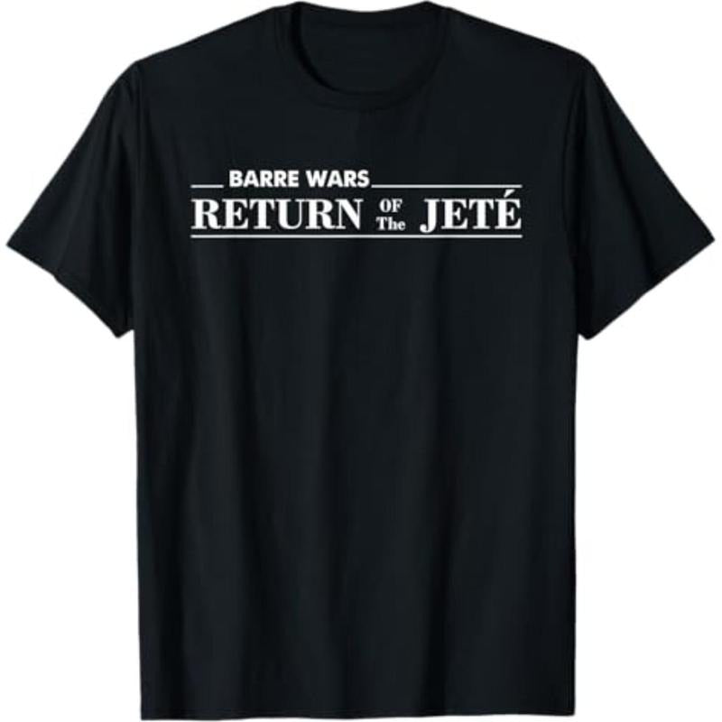 Casual T-shirt Barre Return FOG TNF Jete Spiky hair fighters Spiky hair fighters Joke Quote T-Shirt Graphic Graphic Tees...